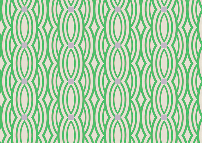 Opulent Scallop, Spearmint - Roman Blind - Image 7